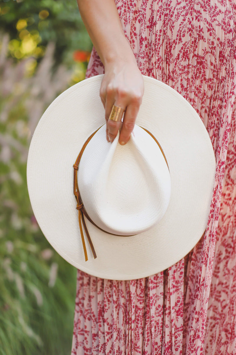 Lindsey Straw Hat - Kariella