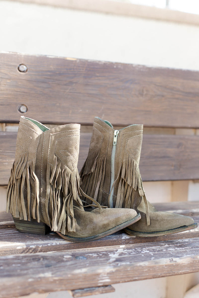 Lawless Fringe Western Boot - Kariella