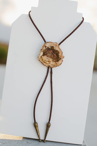 Petrified Wood Bolo - Kariella