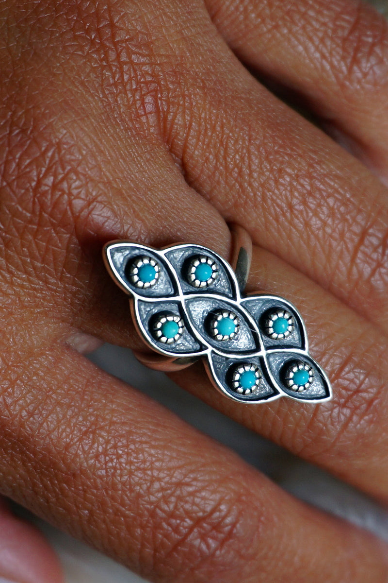 Lucia Turquoise Ring - Kariella