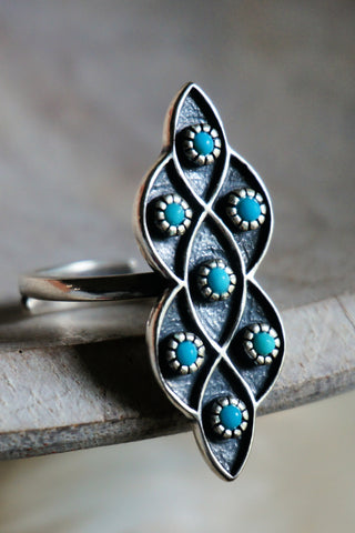 Lucia Turquoise Ring - Kariella