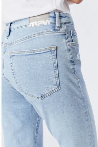 Light Blue Straight Leg Jean