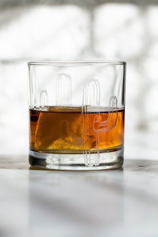 Cactus Whiskey Glass - Kariella