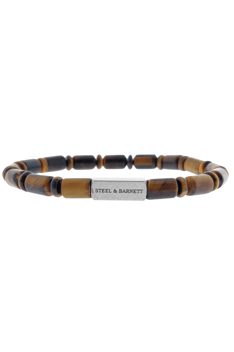 Steel & Barnett Mens Stones Colorful Bracelet