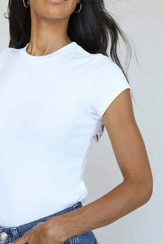 jude modal baby tee by perfect white tee