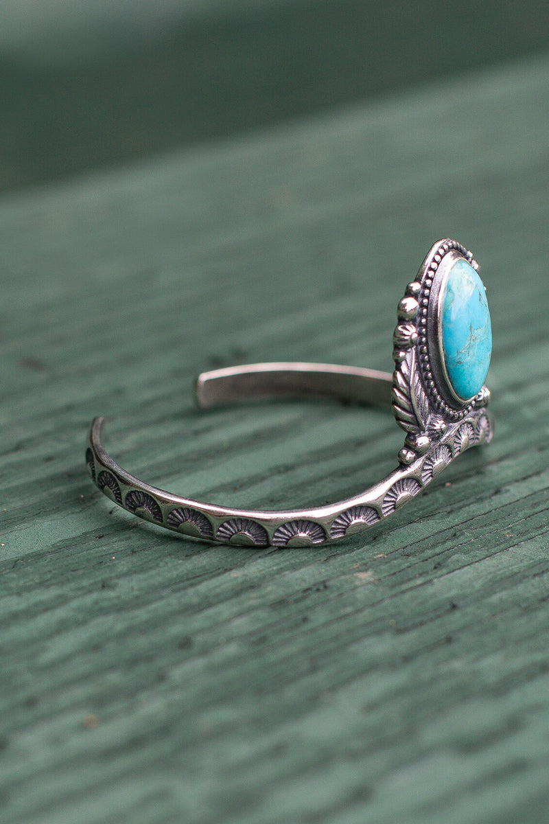 Abai Turquoise Cuff - Kariella