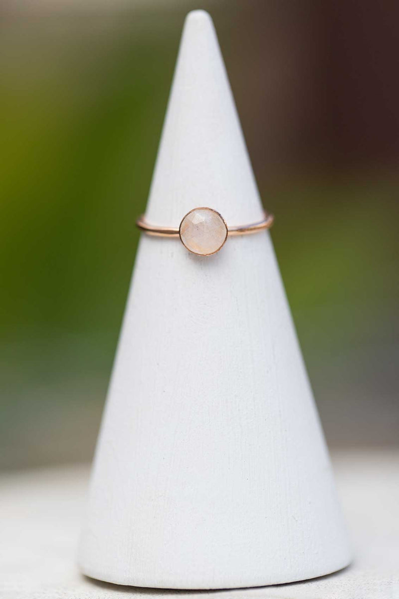 Moonstone Medium Ring - Kariella