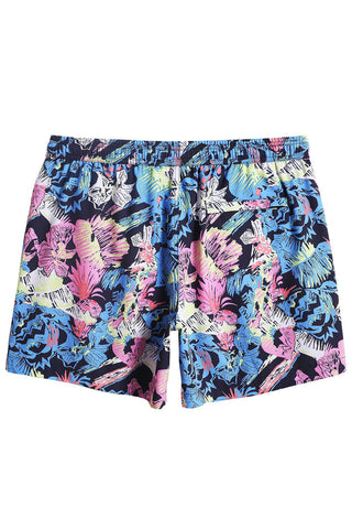 tropical 5.5 inch swim trunks for men