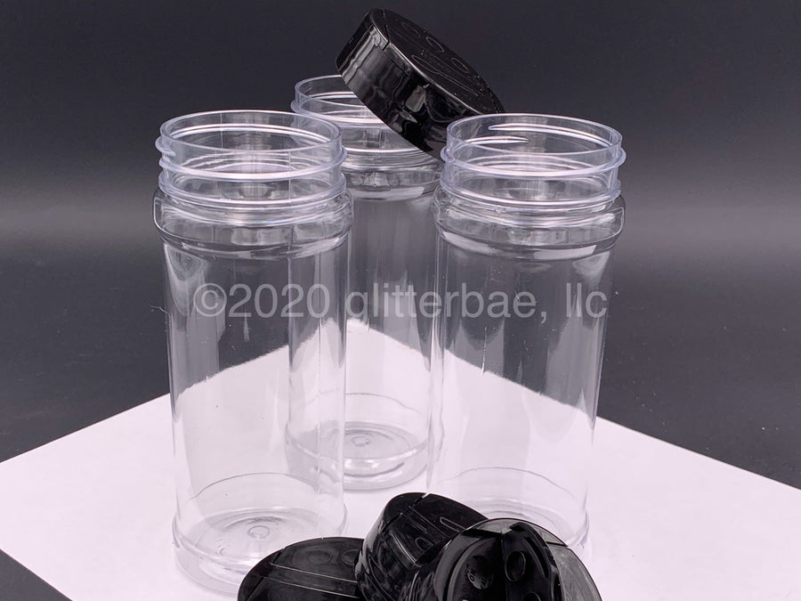 empty shaker containers