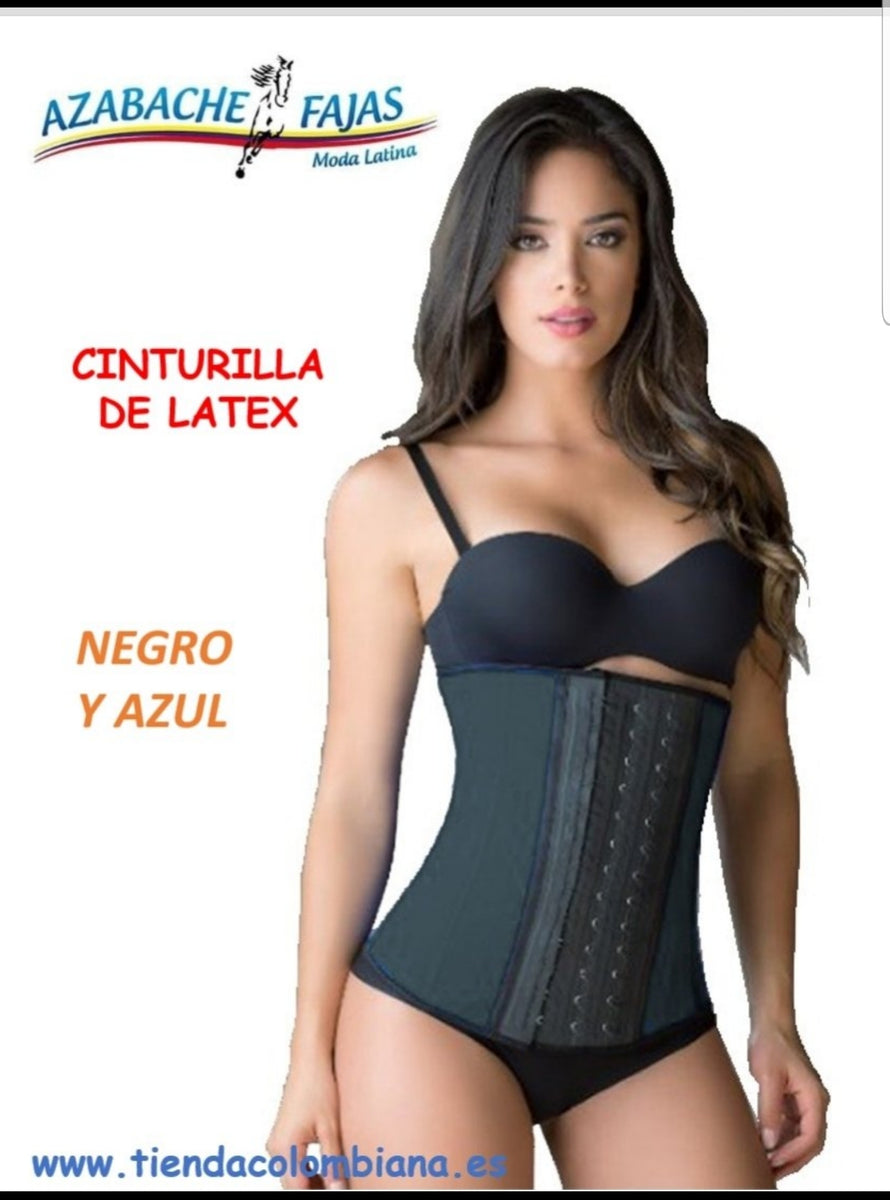 Cinturilla de látex – Azabache moda latina