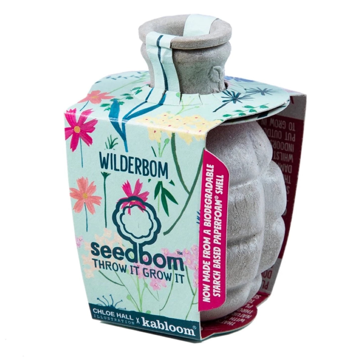 Kabloom Wilderbom Seedbom - Wild Flower Seed Kit