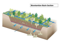 Bioretention Illustration - Port of Tacoma, Biochar Supreme, LLC
