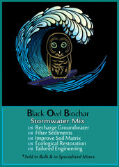 Black Owl Biochar Stormwater Mix