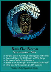 Black Owl Biochar Stormwater Mix