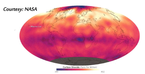 Red Globe - 402 PPM - NASA