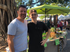 Manu at the Port Douglas Markets