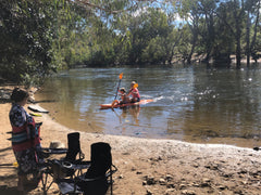 cool fresh water at the Mitchell River