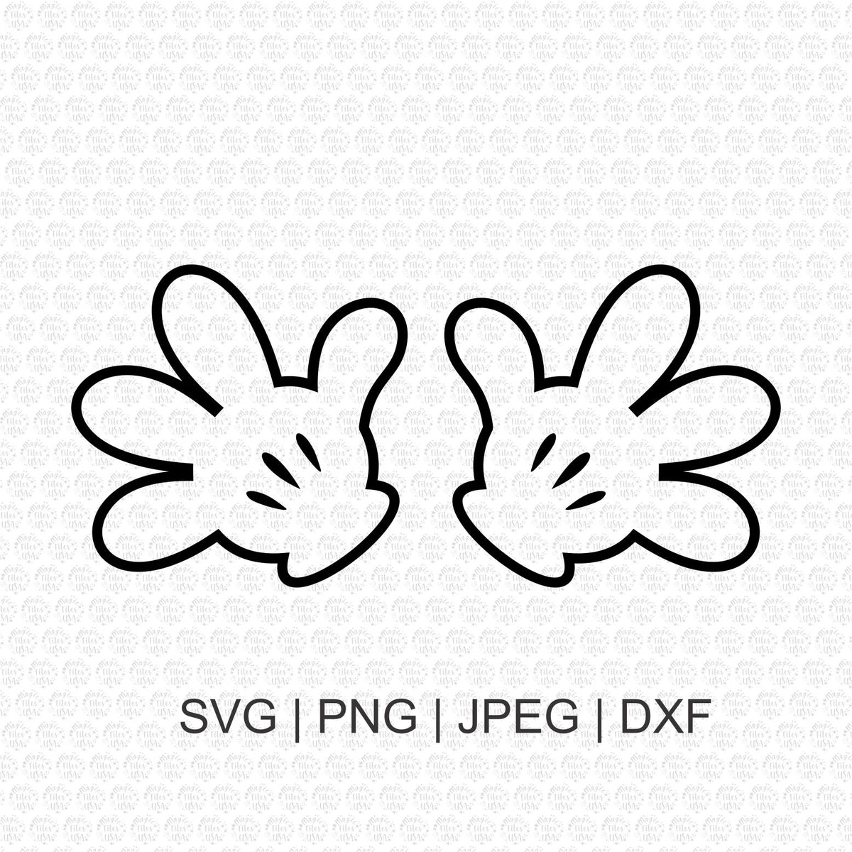 Mickey Mouse Hands Svg, Mickey Mouse Svg, Download Files, Svg Files