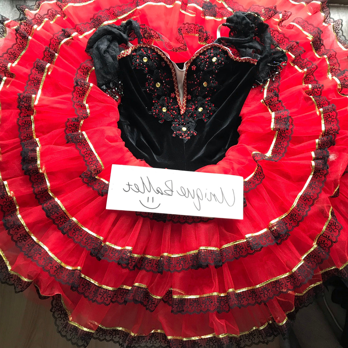 Professional Don Quixote Ballet Classical Tutu Costume Red Kitri Act 2 Uniqueballet 