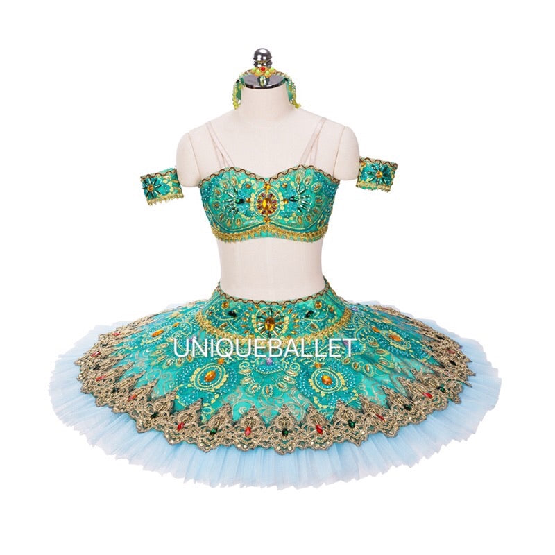 Professional 2 Pieces Odalisque Le Corsaire Classic Ballet Tutu Costum Uniqueballet 