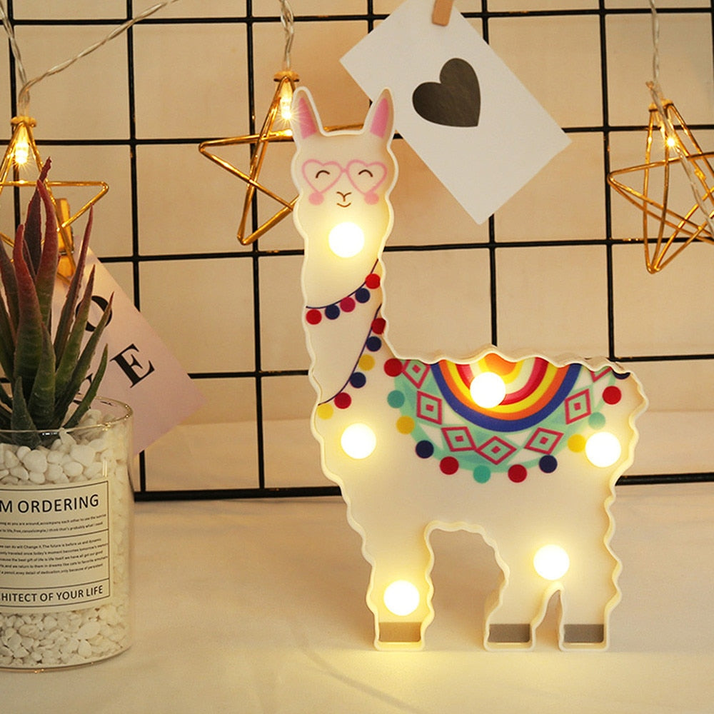 alpaca lamp