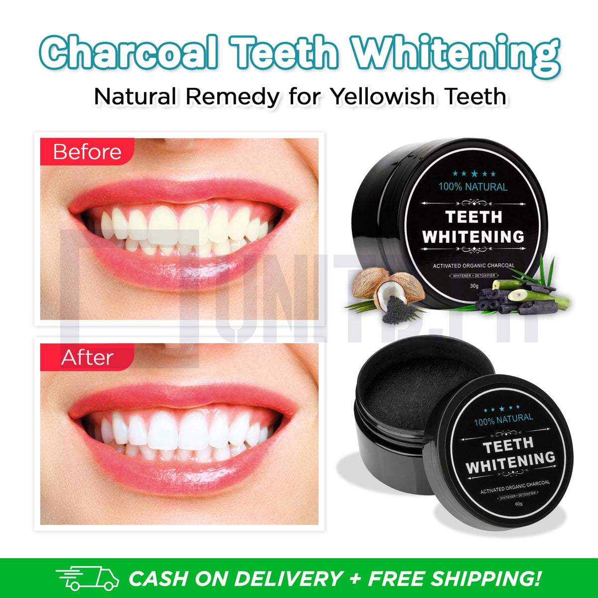 teeth whitening 100 natural activated organic charcoal