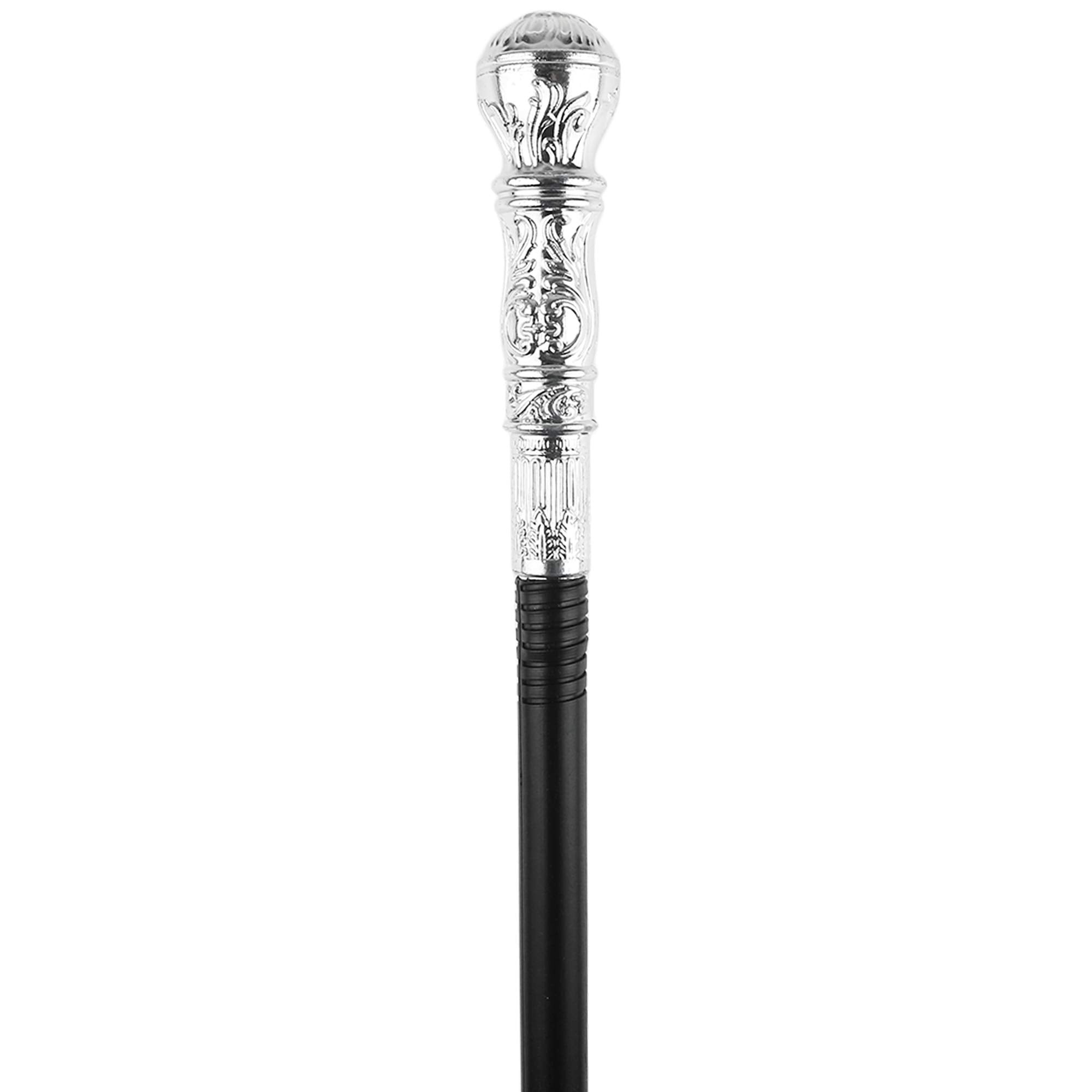 NUOBESTY Costume Walking Cane Elegant Prop Stick Dress Pimp Cane Halloween Costume Accessories for Kids and Adults 