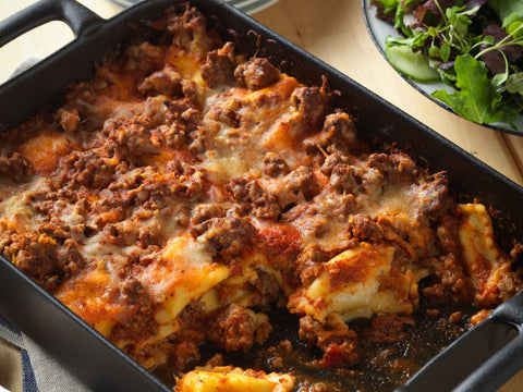 Lazy Beef Lasagna