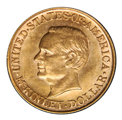 1916 $1.00 McKinley Commemorative Gold Dollar