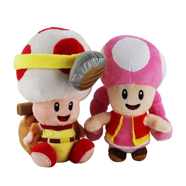 pink toad plush