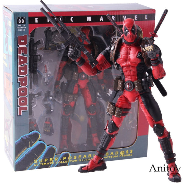 NECA Epic Marvel DEADPOOL ULTIMATE Collector's 1/10 Scale PVC Action Figure !!