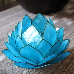 Capiz Shell Tealight Candle Holder