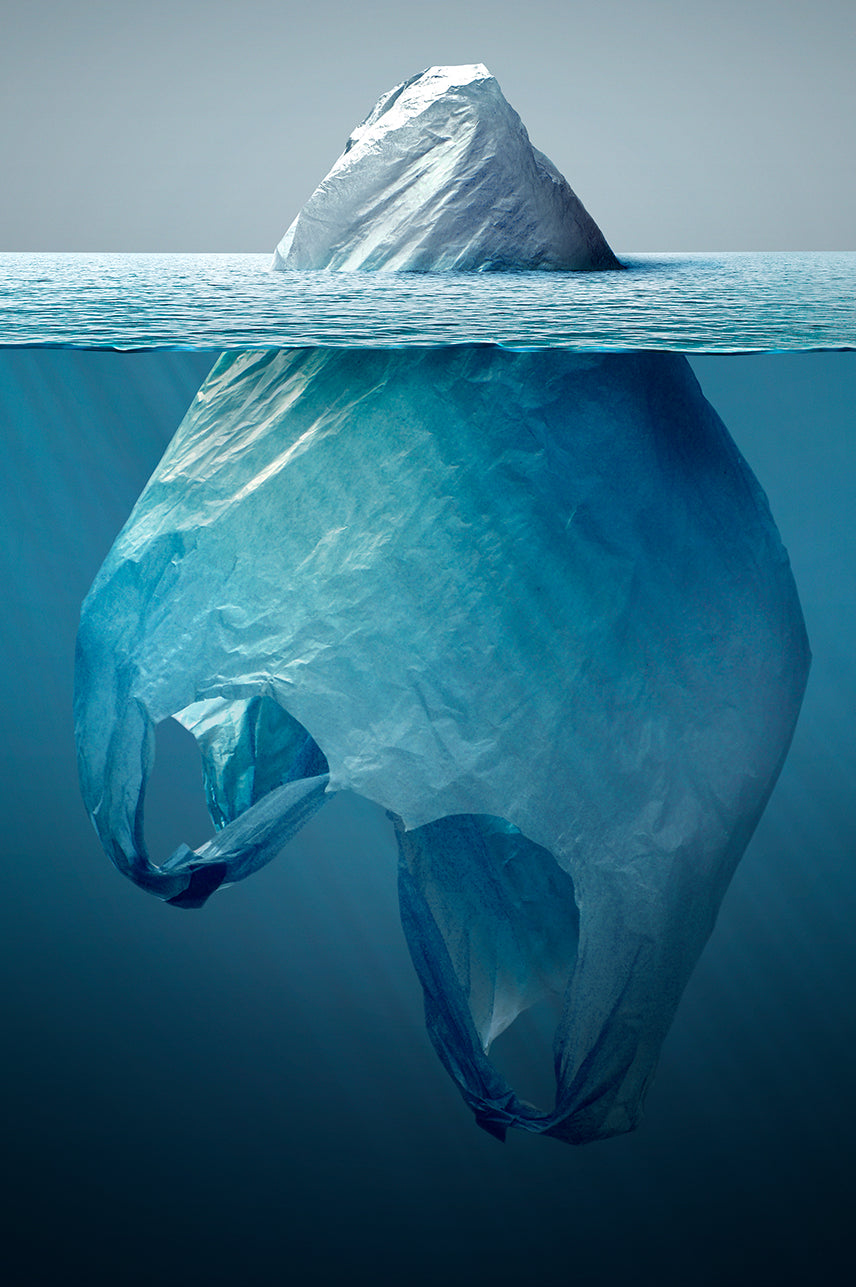 plastic iceberg