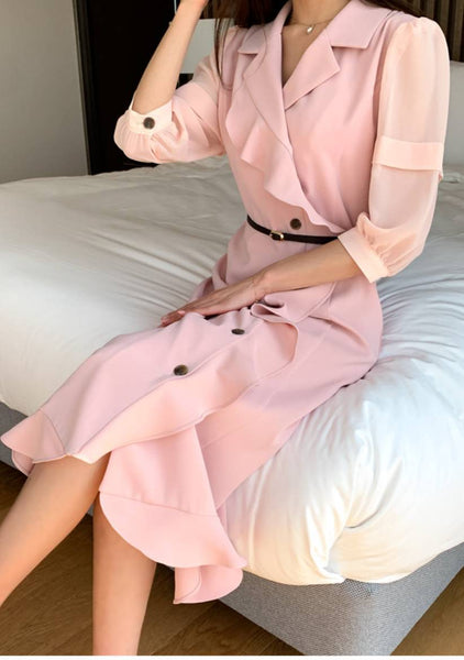 Old School Draped Dress