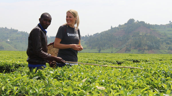 founder Louise in Rwanda