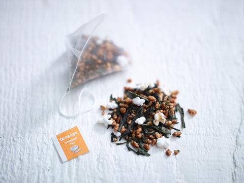 popcorn tea temple split bag