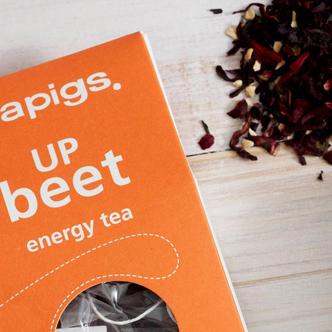 up beet tea with beetroot