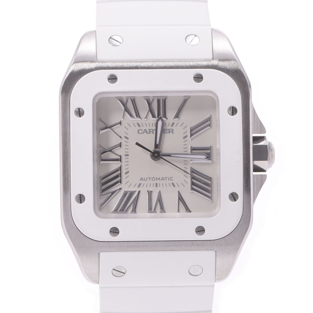 カルティエサントス100 MM ボーイズ 腕時計 W20129U2 CARTIER 
