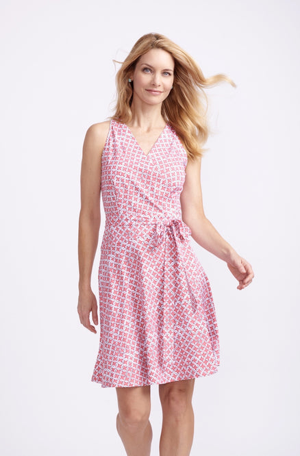 Abby Wrap Dress Sleeveless