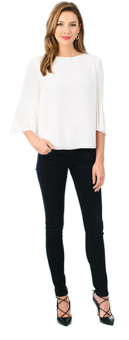 Chiffon Pleated Blouse