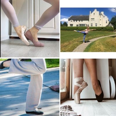 Ballerina With Bunion Dancer Ballet Shoes