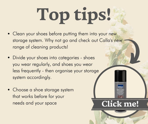 shoe storage top tips
