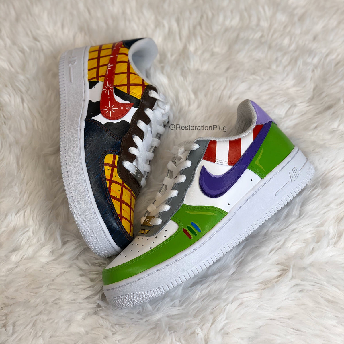 custom toy story air forces