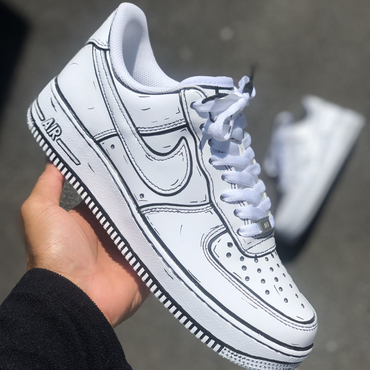 Cartoon - Air Force 1 Custom 