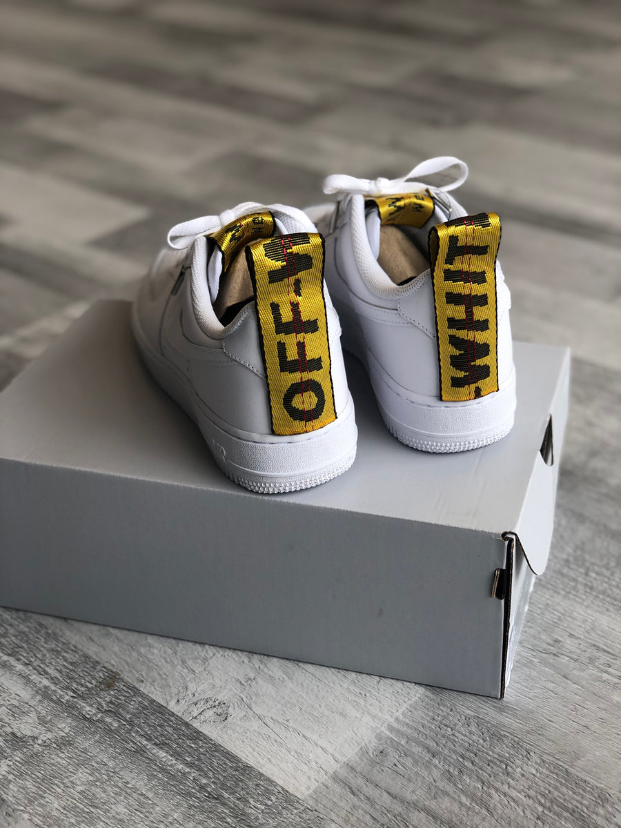 nike air force 1 custom off white belt