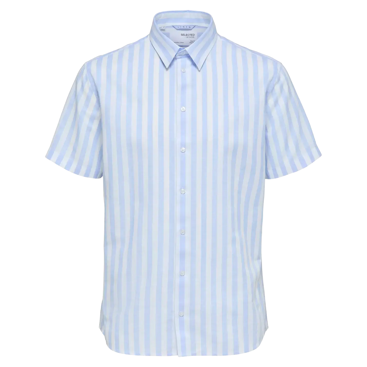 Selected Classic Short Sleeve Linen Shirt for Men