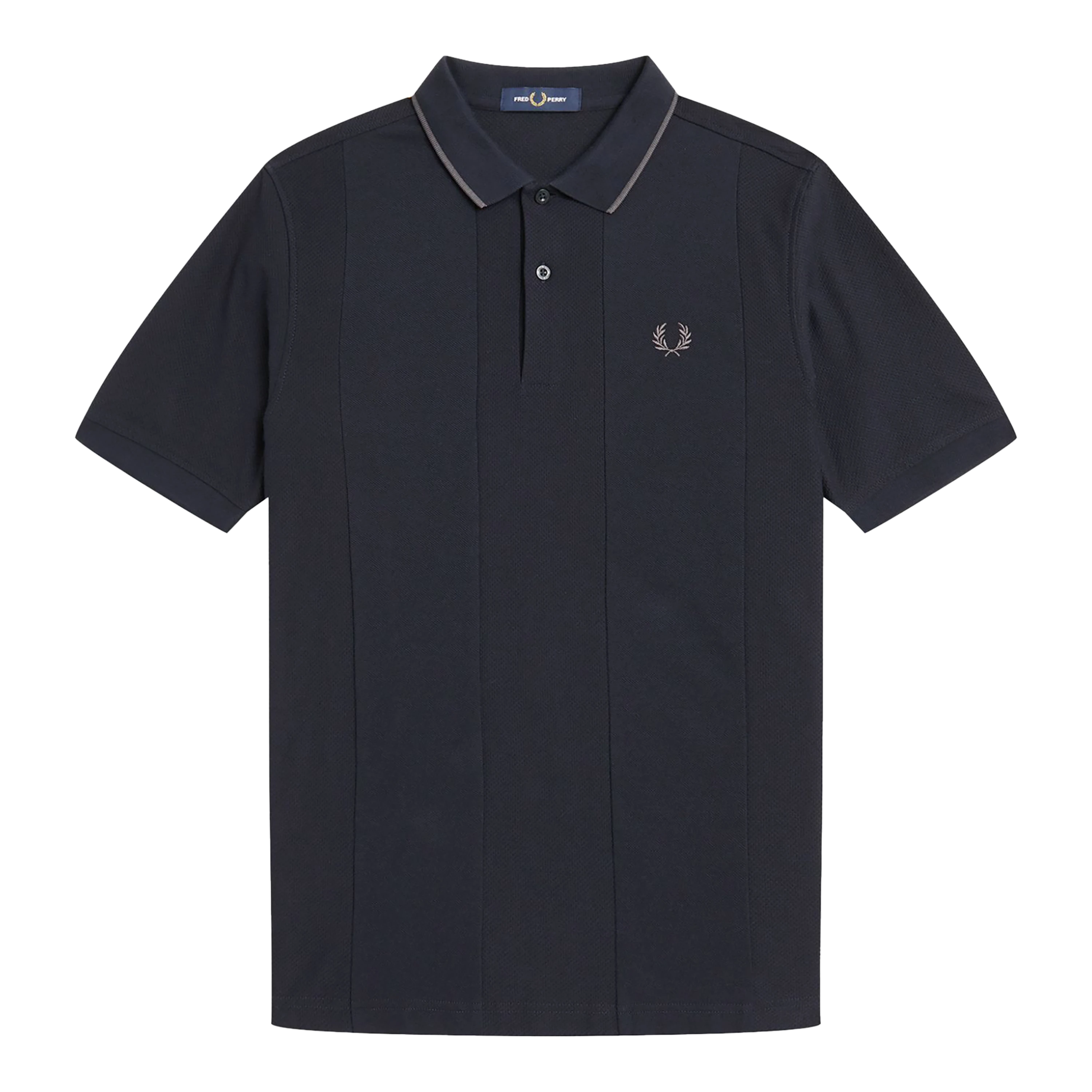 Fred Perry Textured Stripe Polo for Men