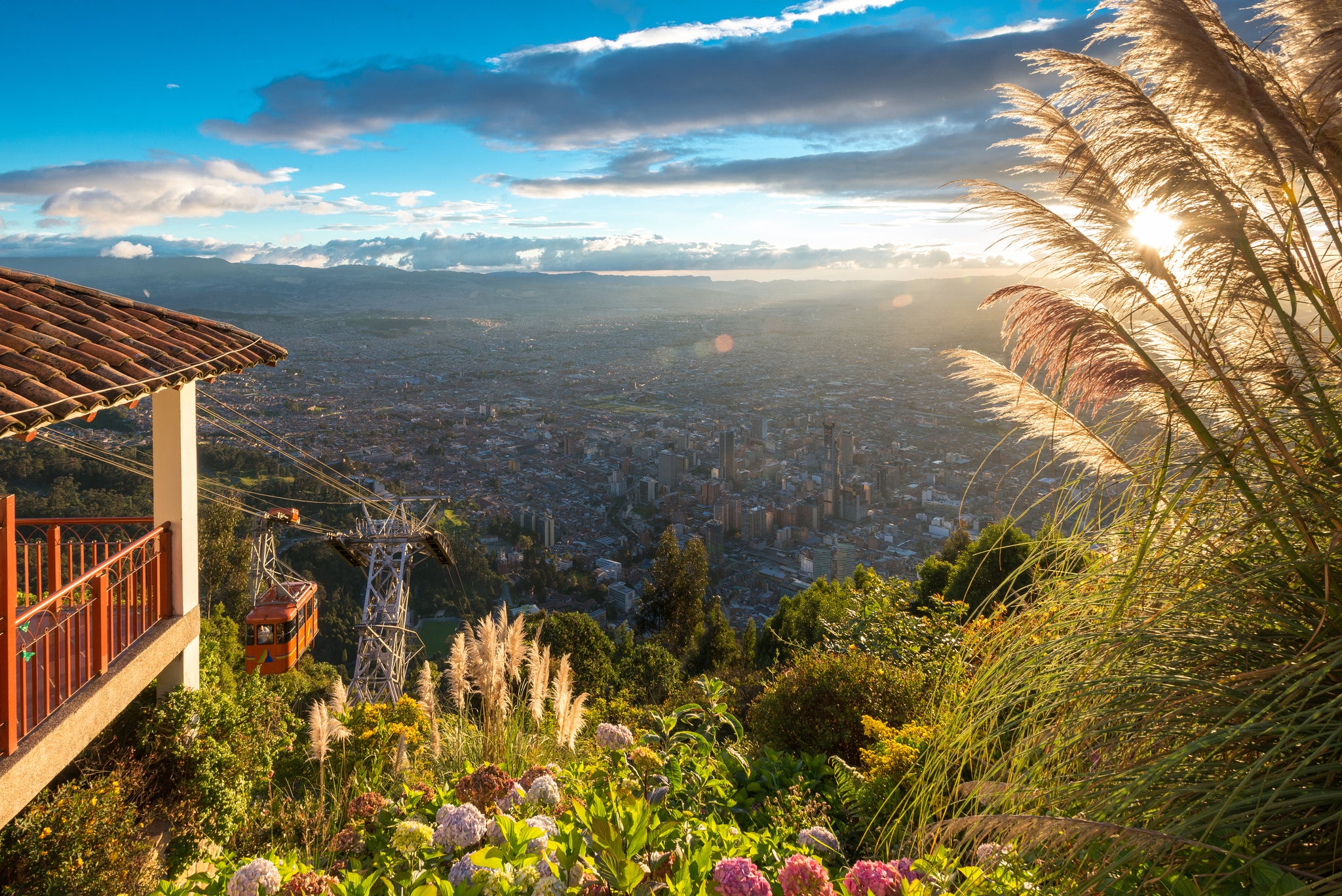 Monserrate Berg Aussicht