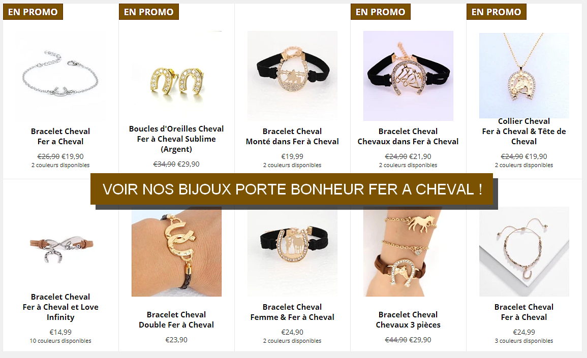 Bijoux Fer à Cheval