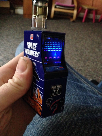 Space Invaders Box Vape Mod